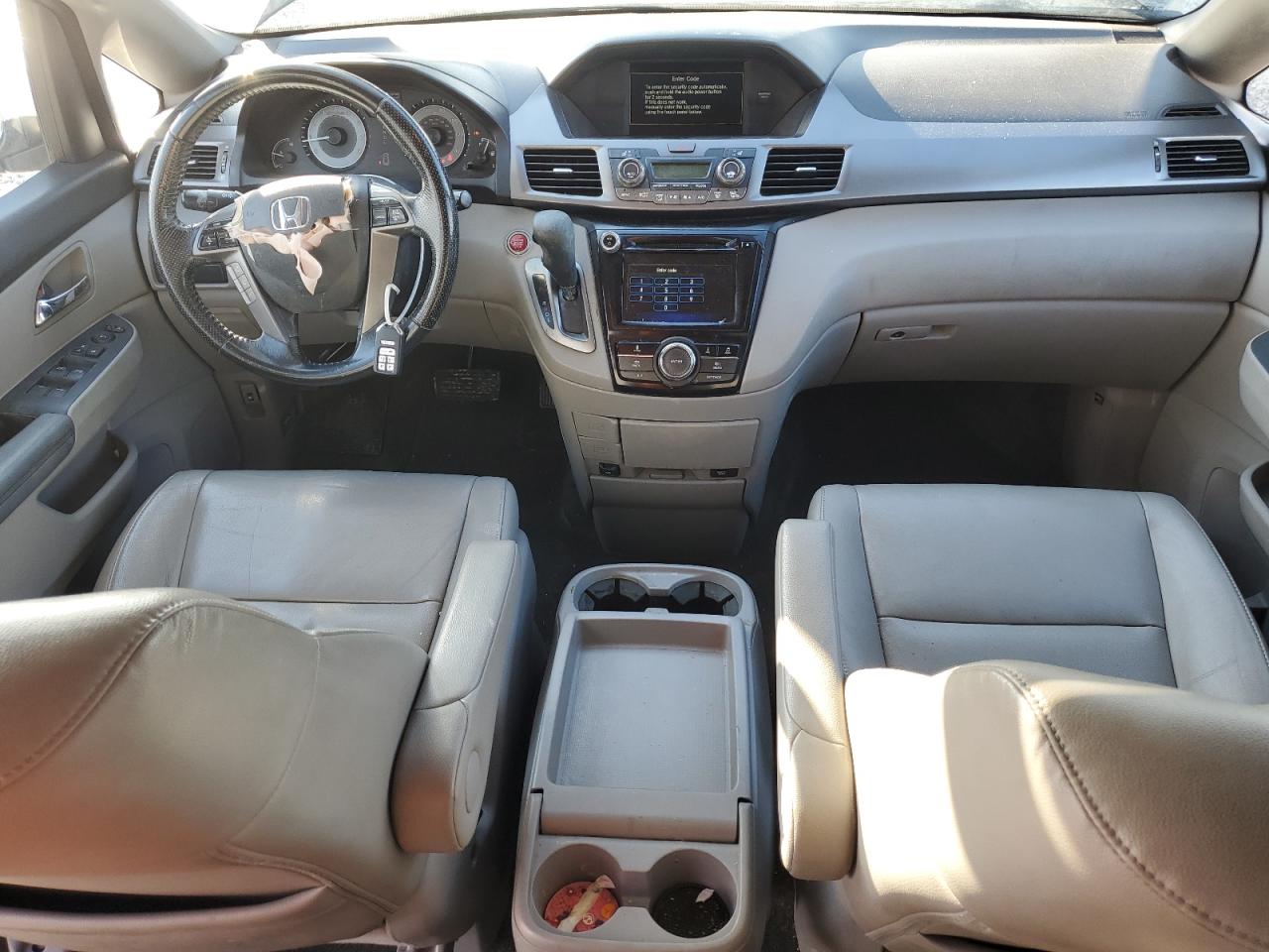 2015 Honda Odyssey VIN 5FNRL5H60FB055028 Copart auction photo, front end damage thumbnail 8