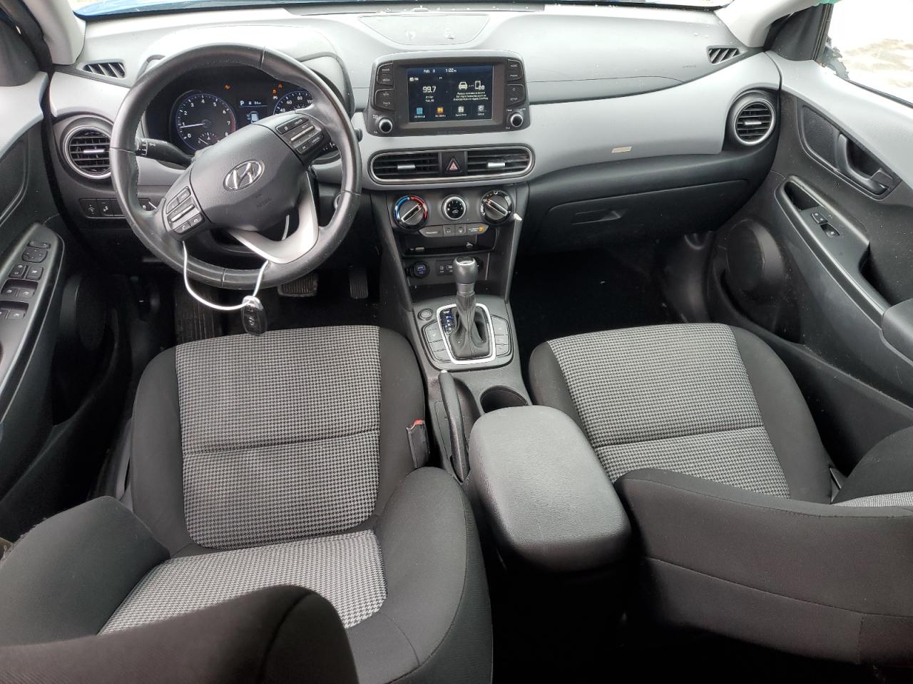 2019 Hyundai Kona VIN KM8K22AA5KU388288 Copart auction photo, all over damage thumbnail 8