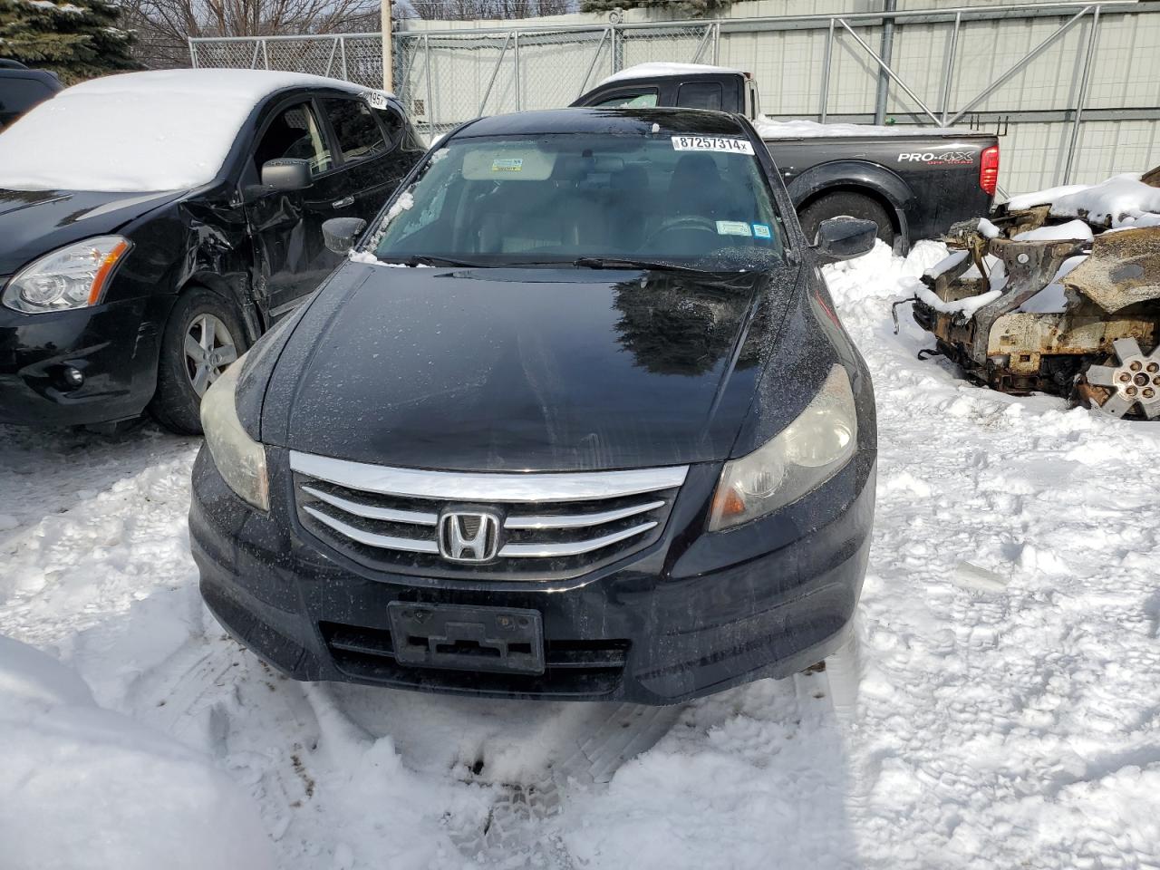 2012 Honda Accord VIN 1HGCP2F61CA006289 Copart auction photo, front end / side damage thumbnail 5