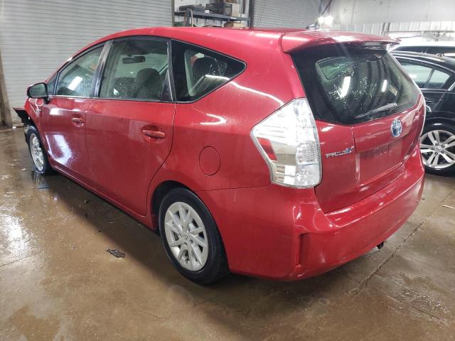 2012 Toyota Prius VIN JTDZN3EU7C3014874 Copart auction photo, front end / rear end damage thumbnail 2