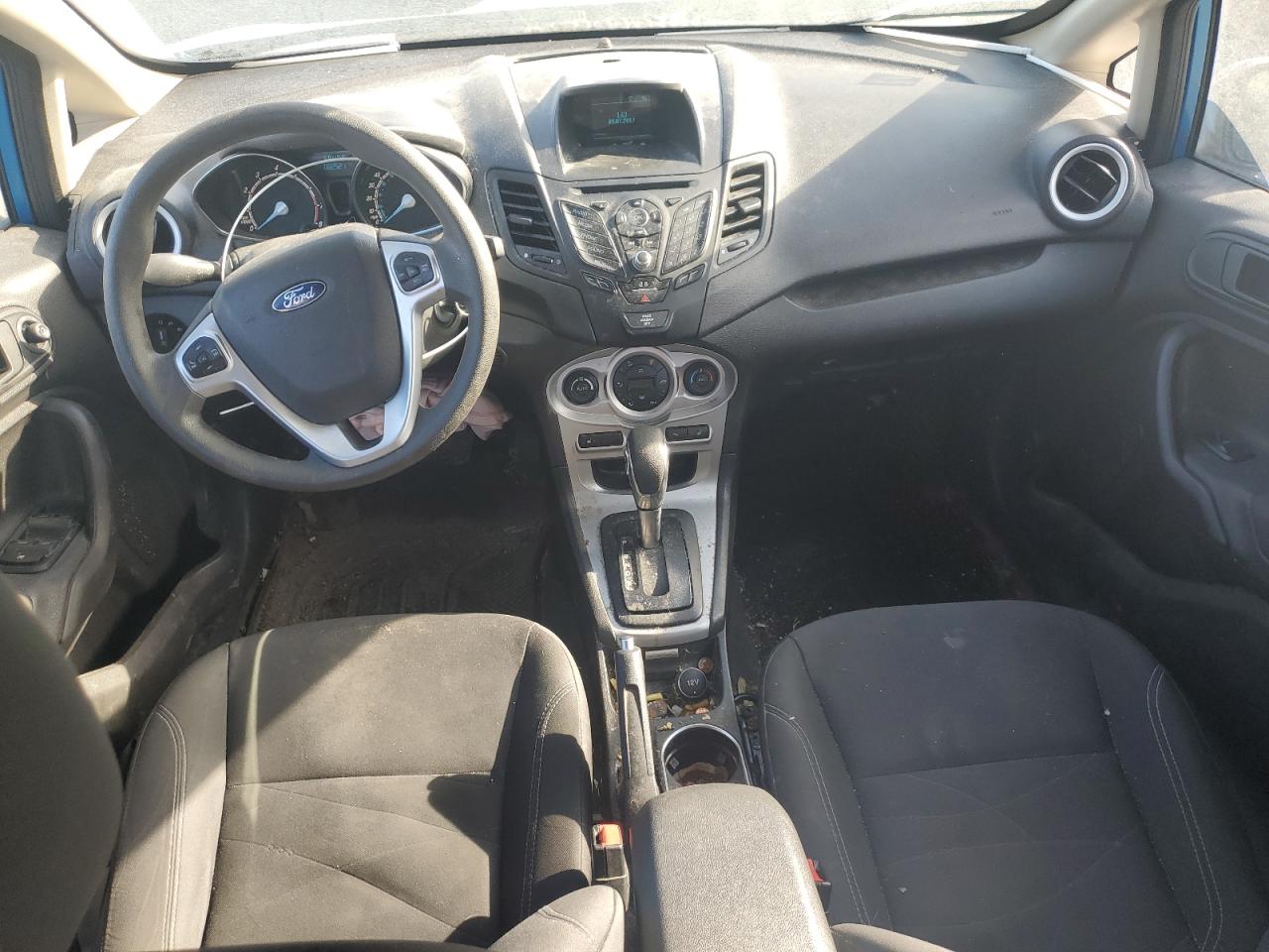 2017 Ford Fiesta VIN 3FADP4EJ4HM158507 Copart auction photo, front end damage thumbnail 8