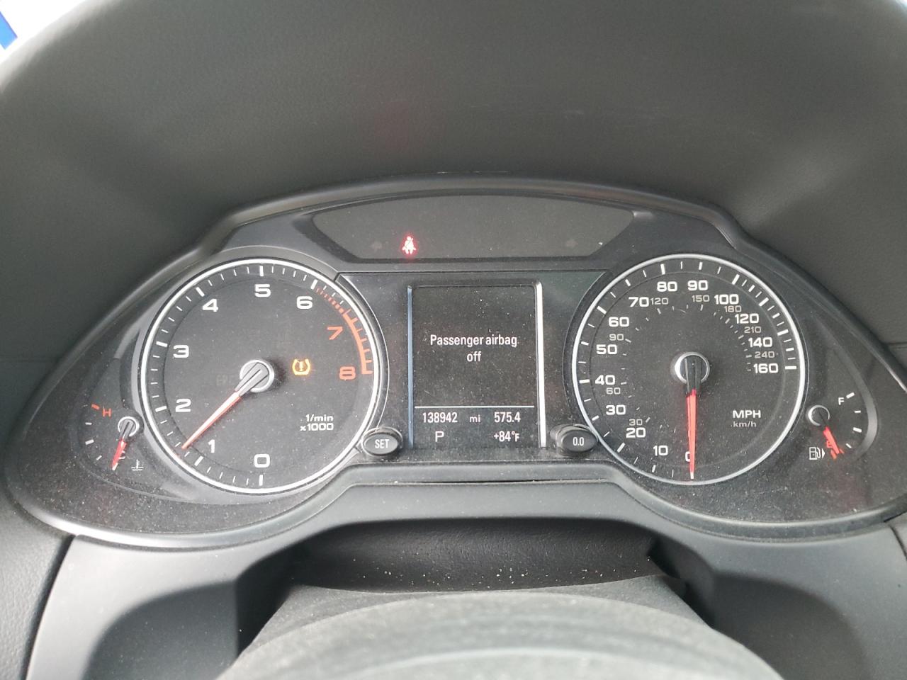 2013 Audi Q5 VIN WA1LFAFPXDA048802 Copart auction photo, side / rear end damage thumbnail 9