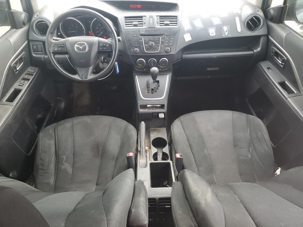 2013 Mazda 5 VIN JM1CW2BLXD0147334 Copart auction photo, rear end / side damage thumbnail 8