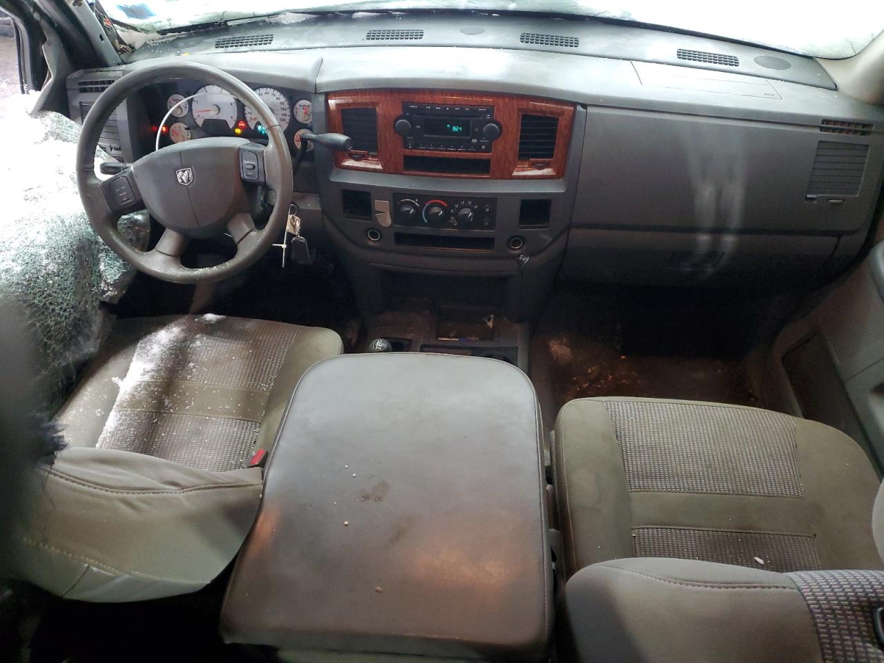 2006 Dodge RAM VIN 3D7KS28C96G161874 Copart auction photo, rollover damage thumbnail 8