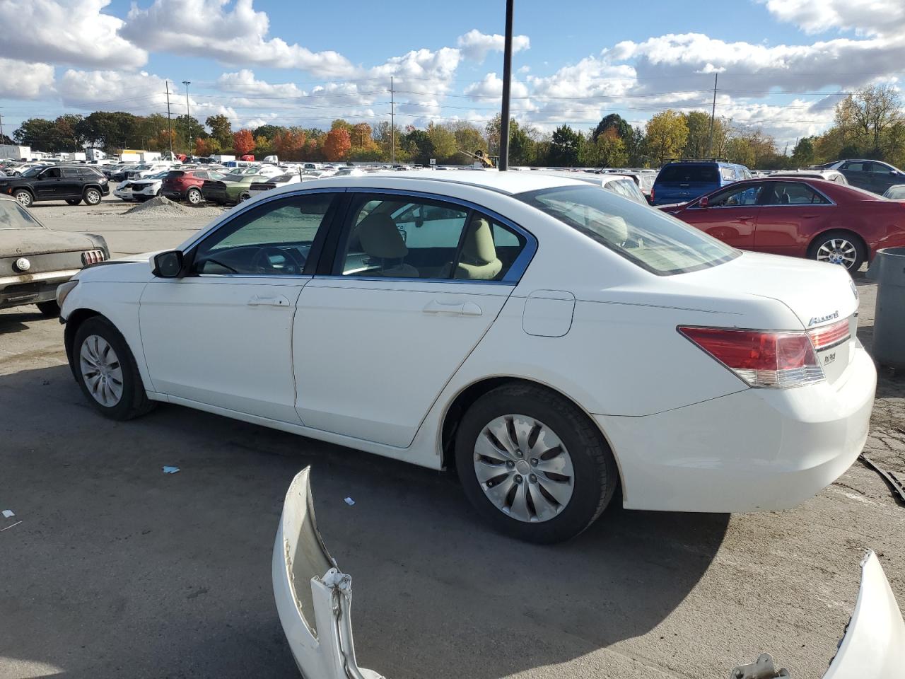 2012 Honda Accord VIN 1HGCP2F36CA016757 Copart auction photo, front end / minor dent/scratches damage thumbnail 2