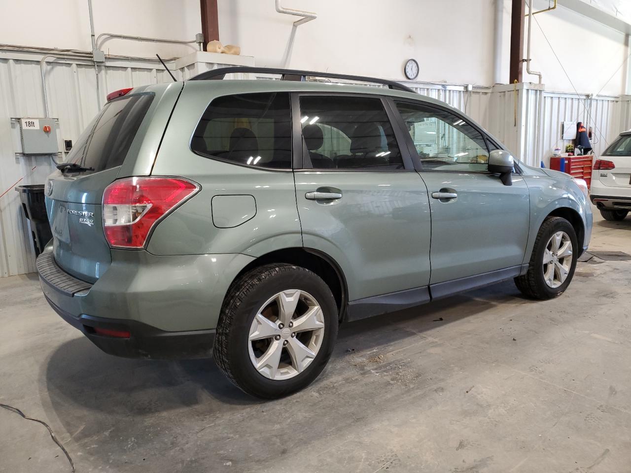 2015 Subaru Forester VIN JF2SJADC0FH824107 Copart auction photo, front end damage thumbnail 3