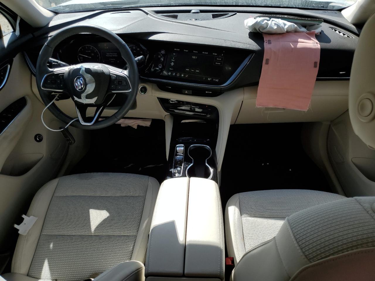 2022 Buick Envision VIN LRBAZLR4XND066667 Copart auction photo, front end damage thumbnail 8