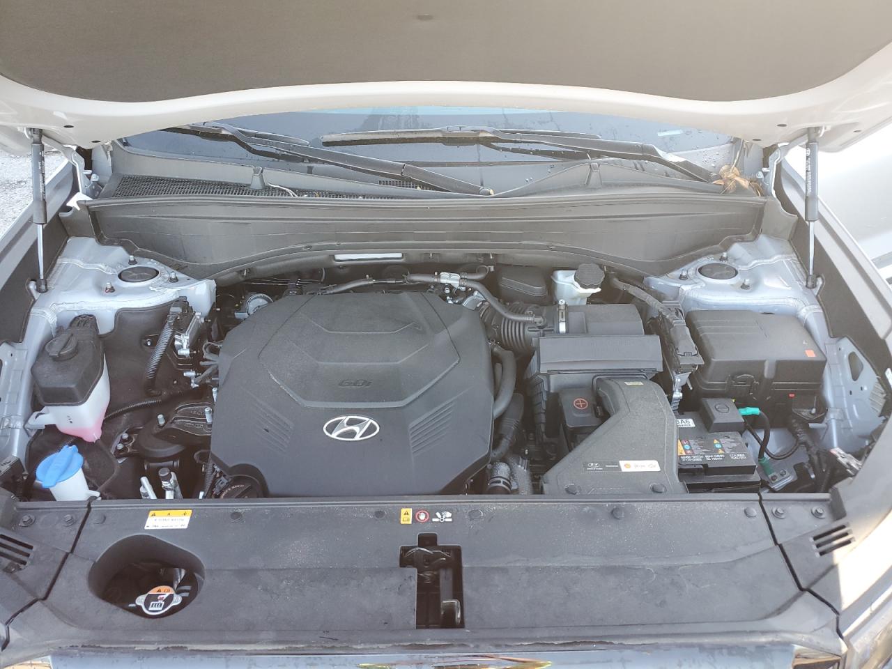 2024 Hyundai Palisade VIN KM8R44GE2RU702410 Copart auction photo, rear end damage thumbnail 12
