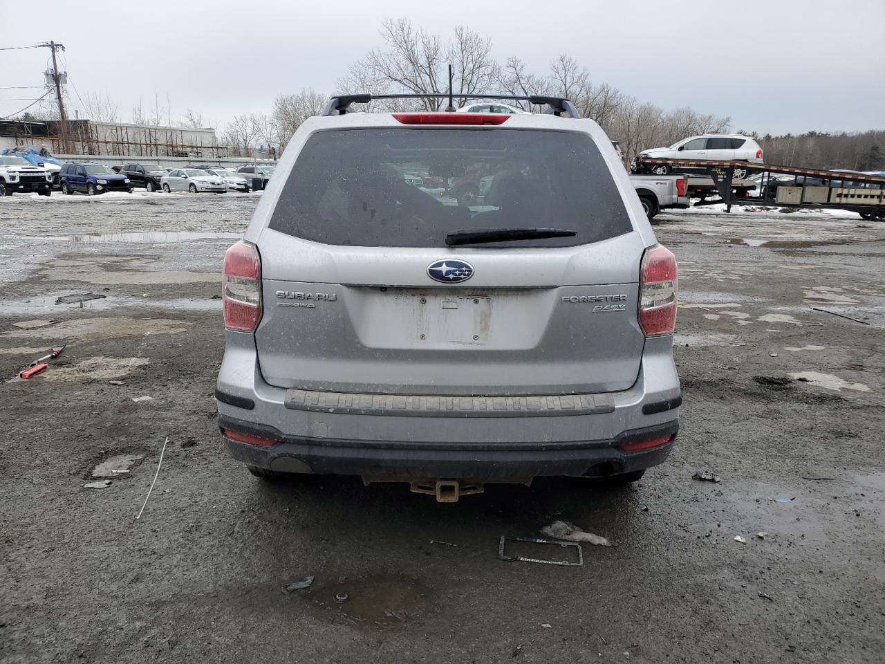 2014 Subaru Forester VIN JF2SJAEC7EH493605 Copart auction photo, front end damage thumbnail 6