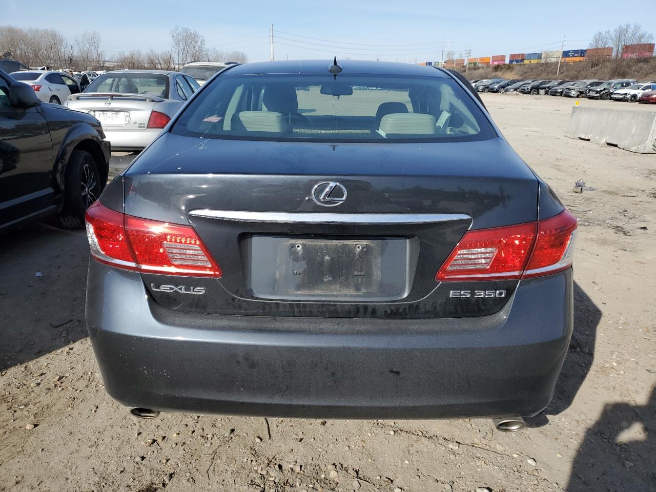 2010 Lexus ES VIN JTHBK1EG5A2391391 Copart auction photo, rear end / side damage thumbnail 6