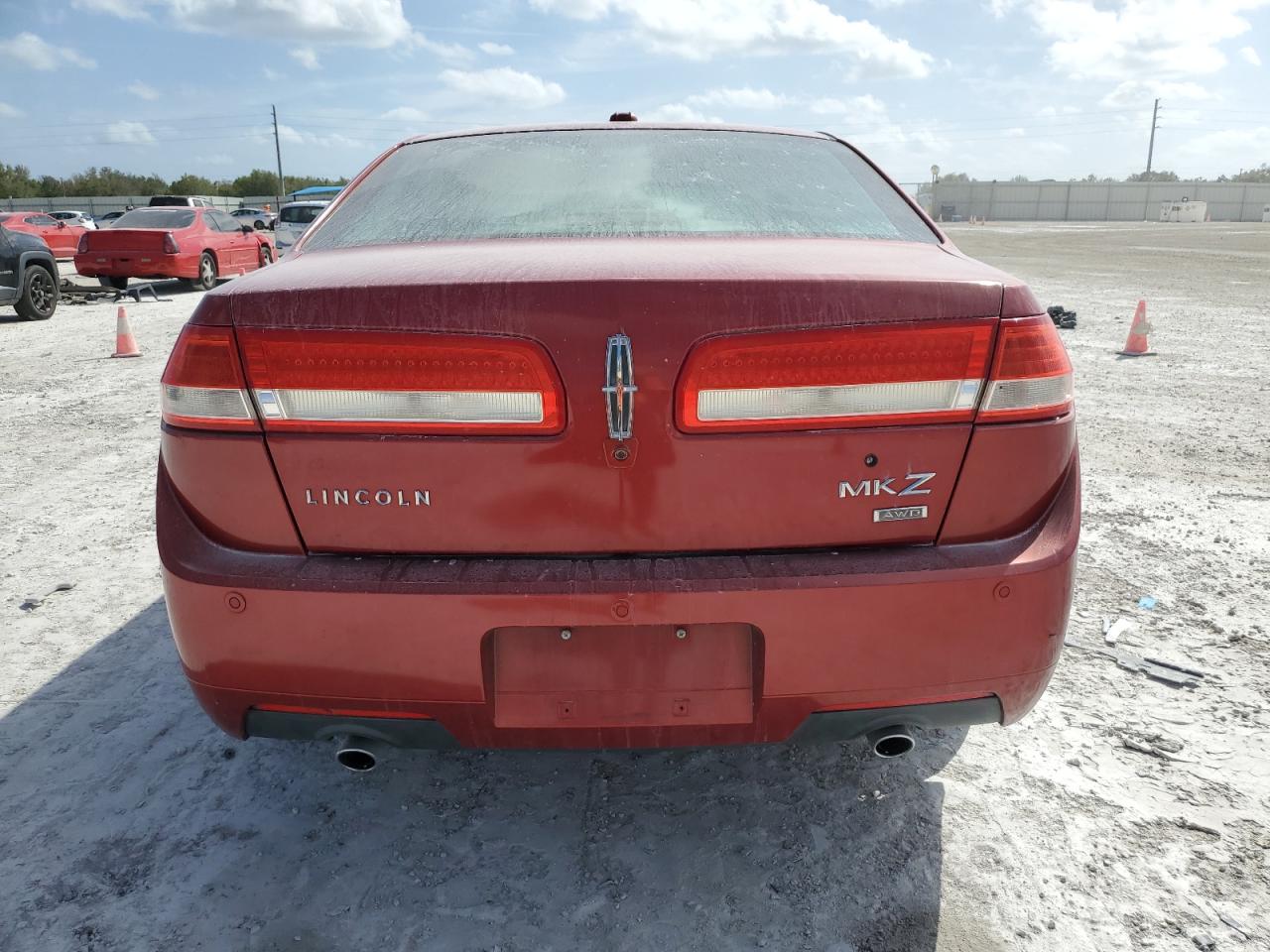 2010 Lincoln MKZ VIN 3LNHL2JCXAR605669 Copart auction photo, side damage thumbnail 6