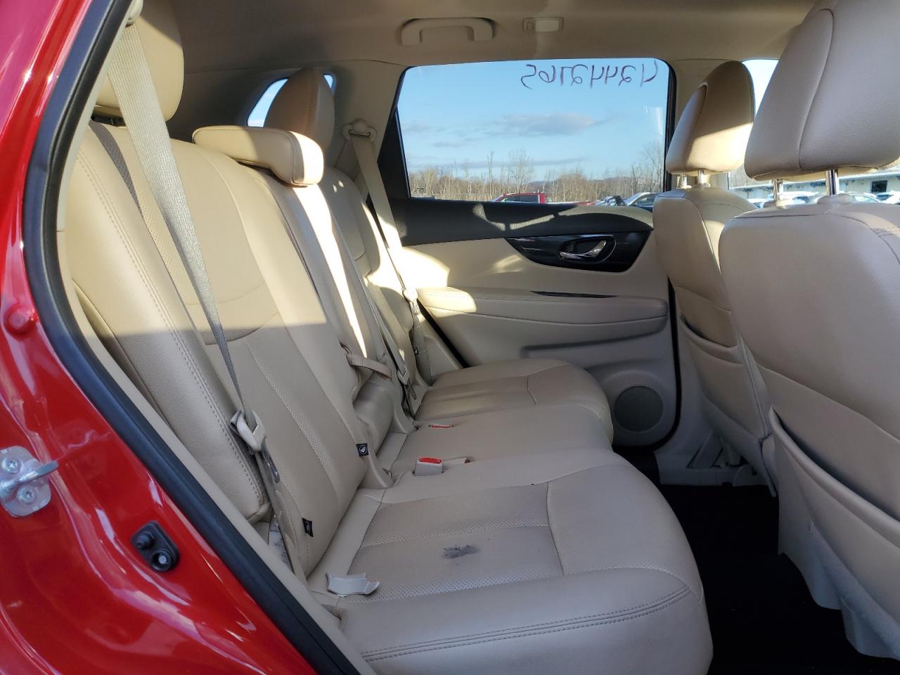2017 Nissan Rogue VIN 5N1AT2MV8HC813766 Copart auction photo, rear end / minor dent/scratches damage thumbnail 11