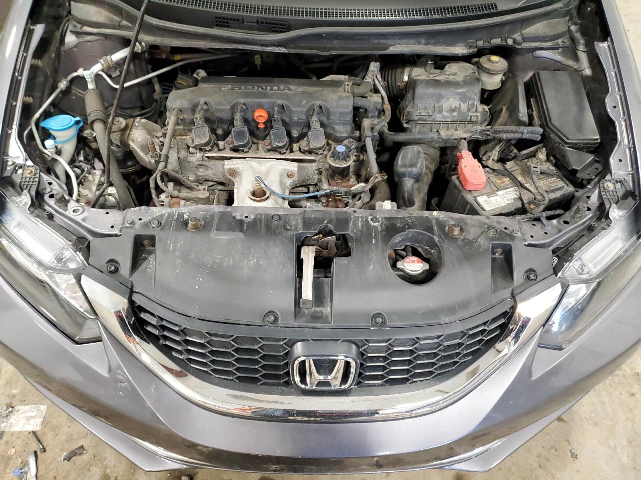 2015 Honda Civic VIN 19XFB2F54FE026944 Copart auction photo, rear end / side damage thumbnail 12