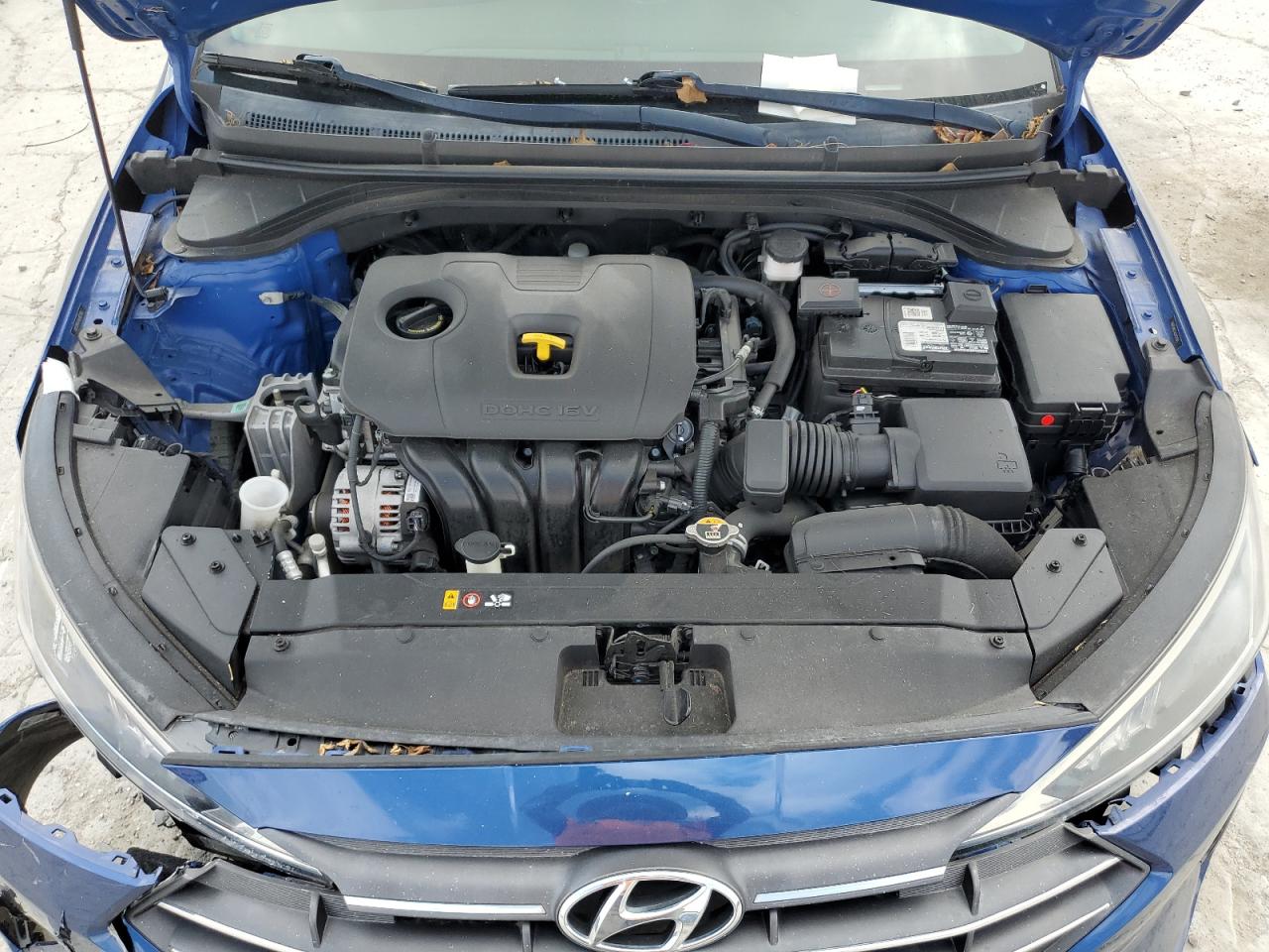 2020 Hyundai Elantra VIN 5NPD84LF4LH521165 Copart auction photo, front end damage thumbnail 12