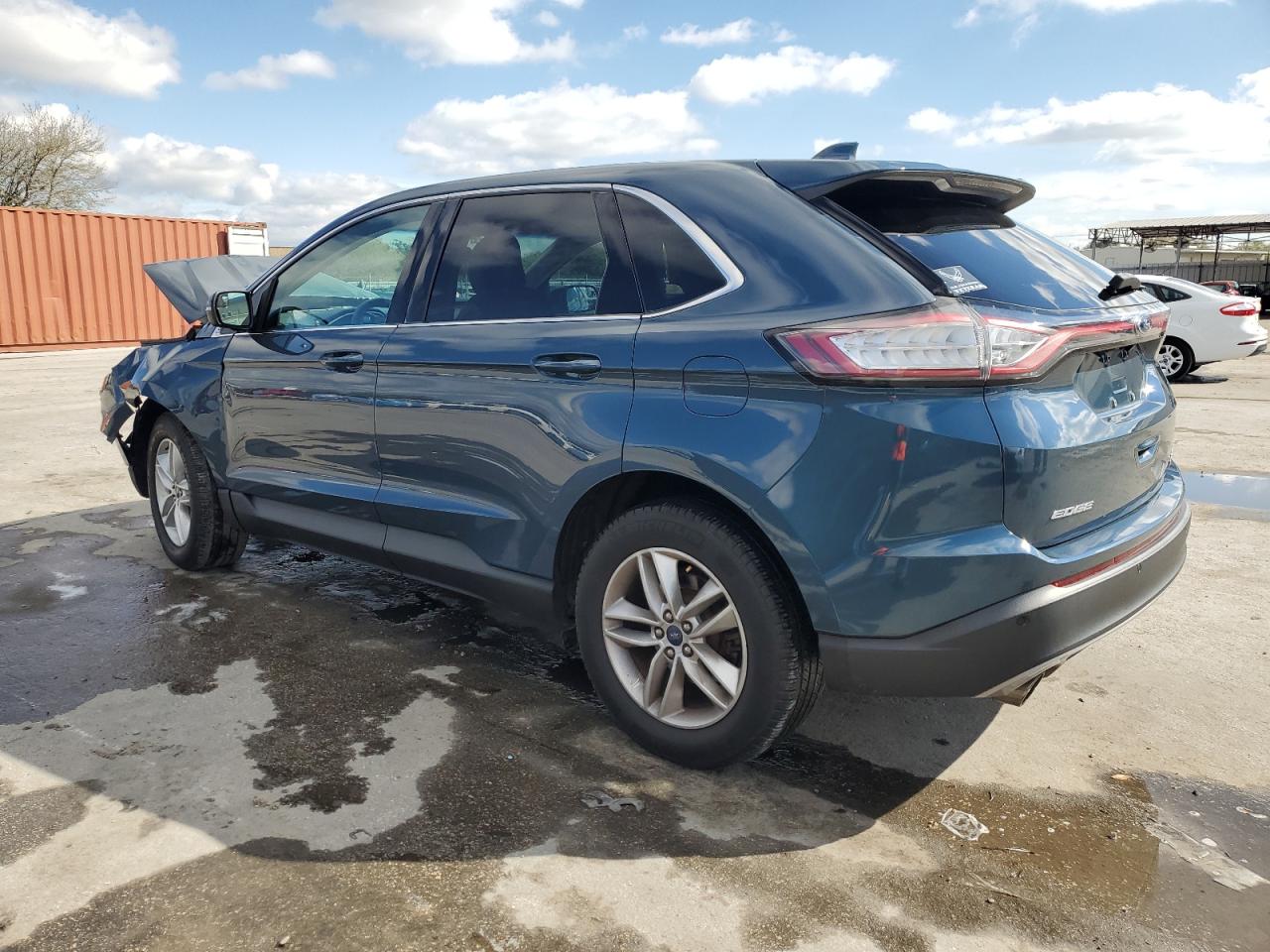 2016 Ford Edge VIN 2FMPK3J91GBB99197 Copart auction photo, front end / side damage thumbnail 2