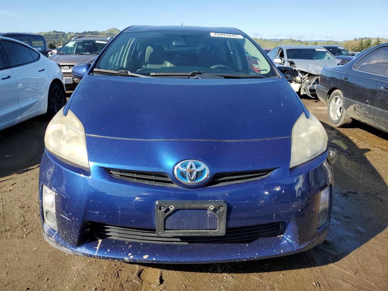 2011 Toyota Prius VIN JTDKN3DU0B0255209 Copart auction photo, all over / rear end damage thumbnail 5
