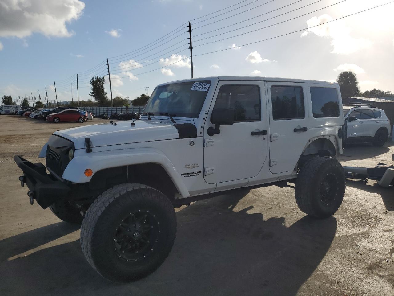 2012 Jeep Wrangler VIN 1C4BJWEG2CL159457