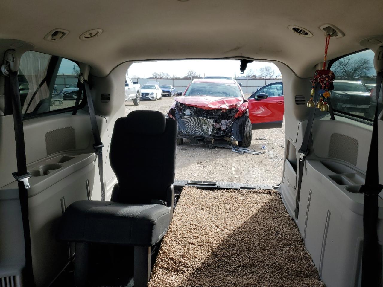 2010 Dodge Caravan VIN 2D4RN4DE1AR277126 Copart auction photo, front end / undercarriage damage thumbnail 10