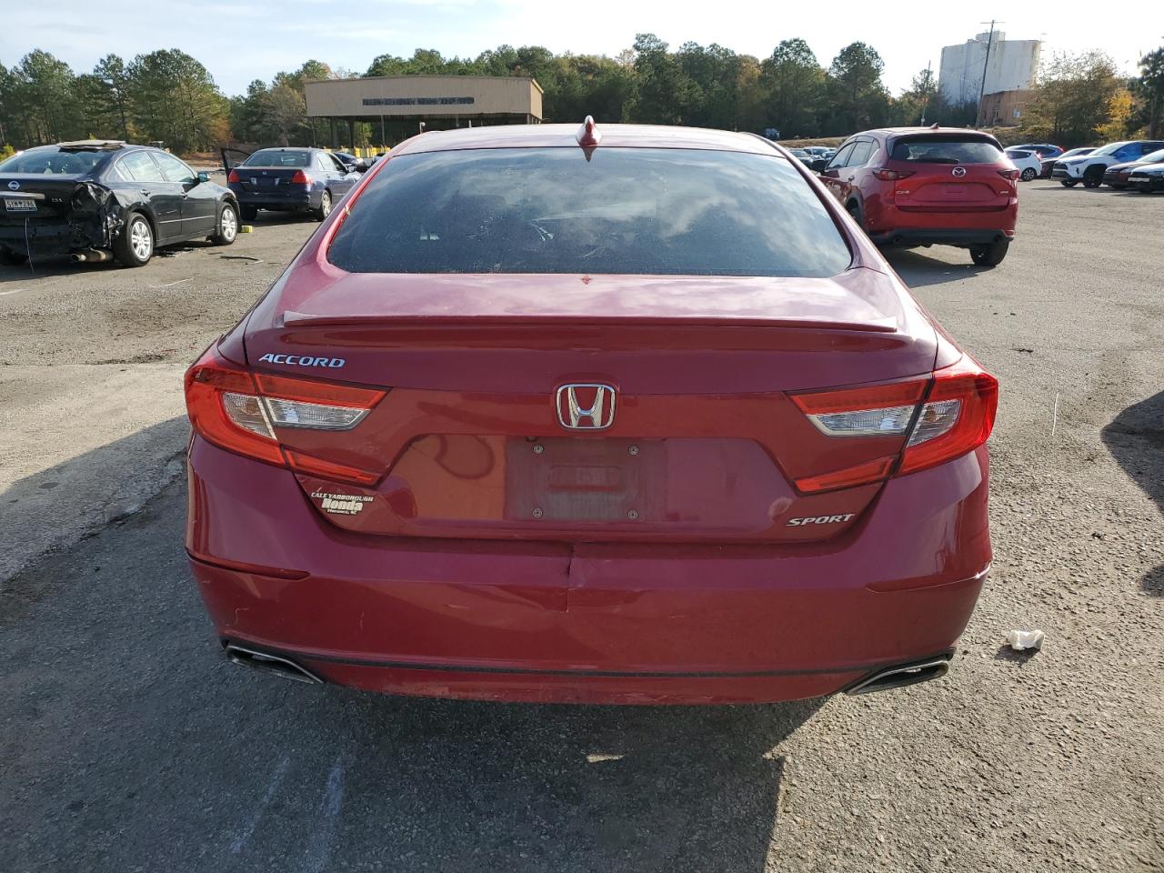 2020 Honda Accord VIN 1HGCV1F37LA076319 Copart auction photo, front end damage thumbnail 6