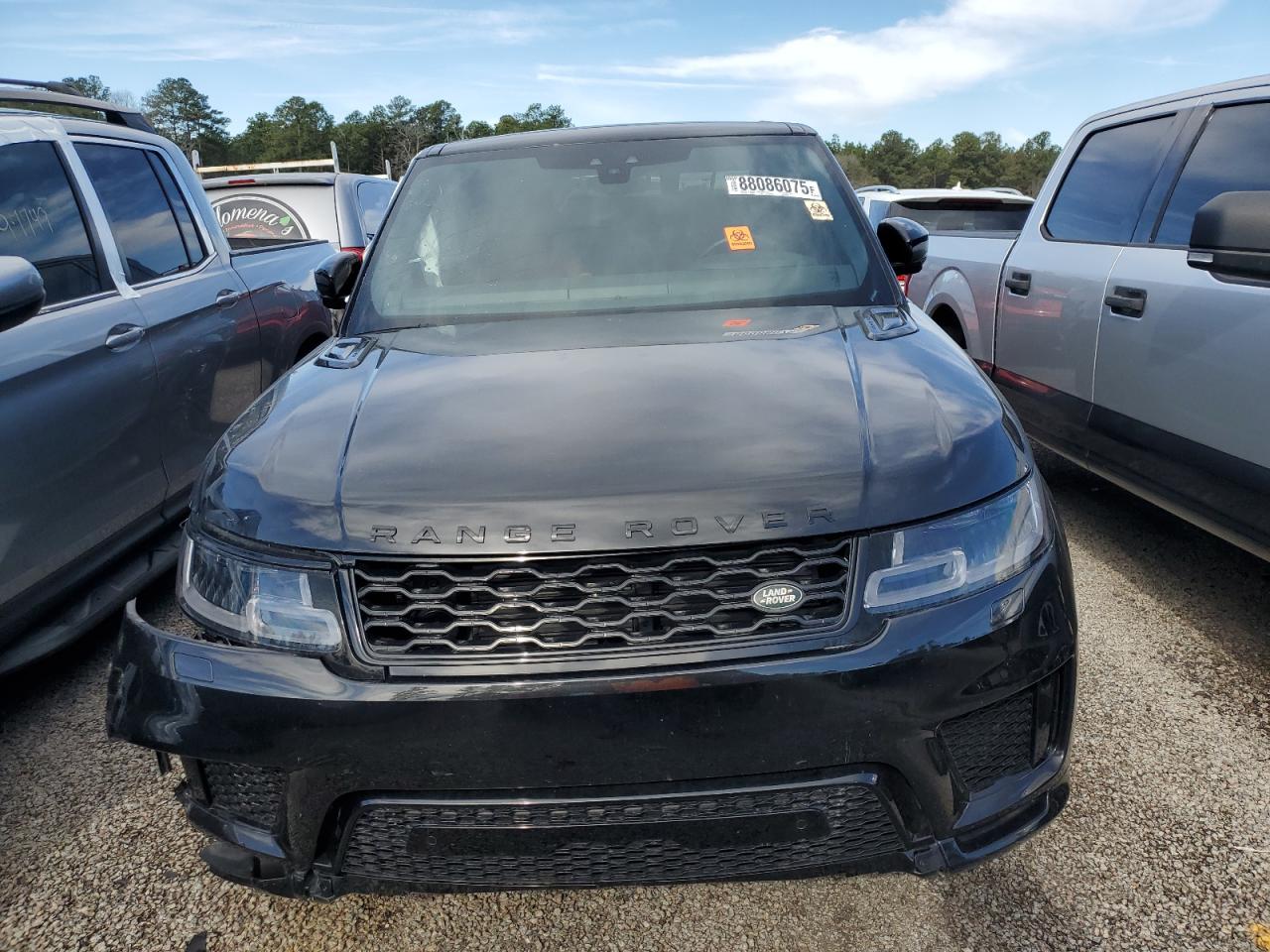 2022 Land Rover Range Rover VIN SALWR2SE0NA235190 Copart auction photo, front end damage thumbnail 5