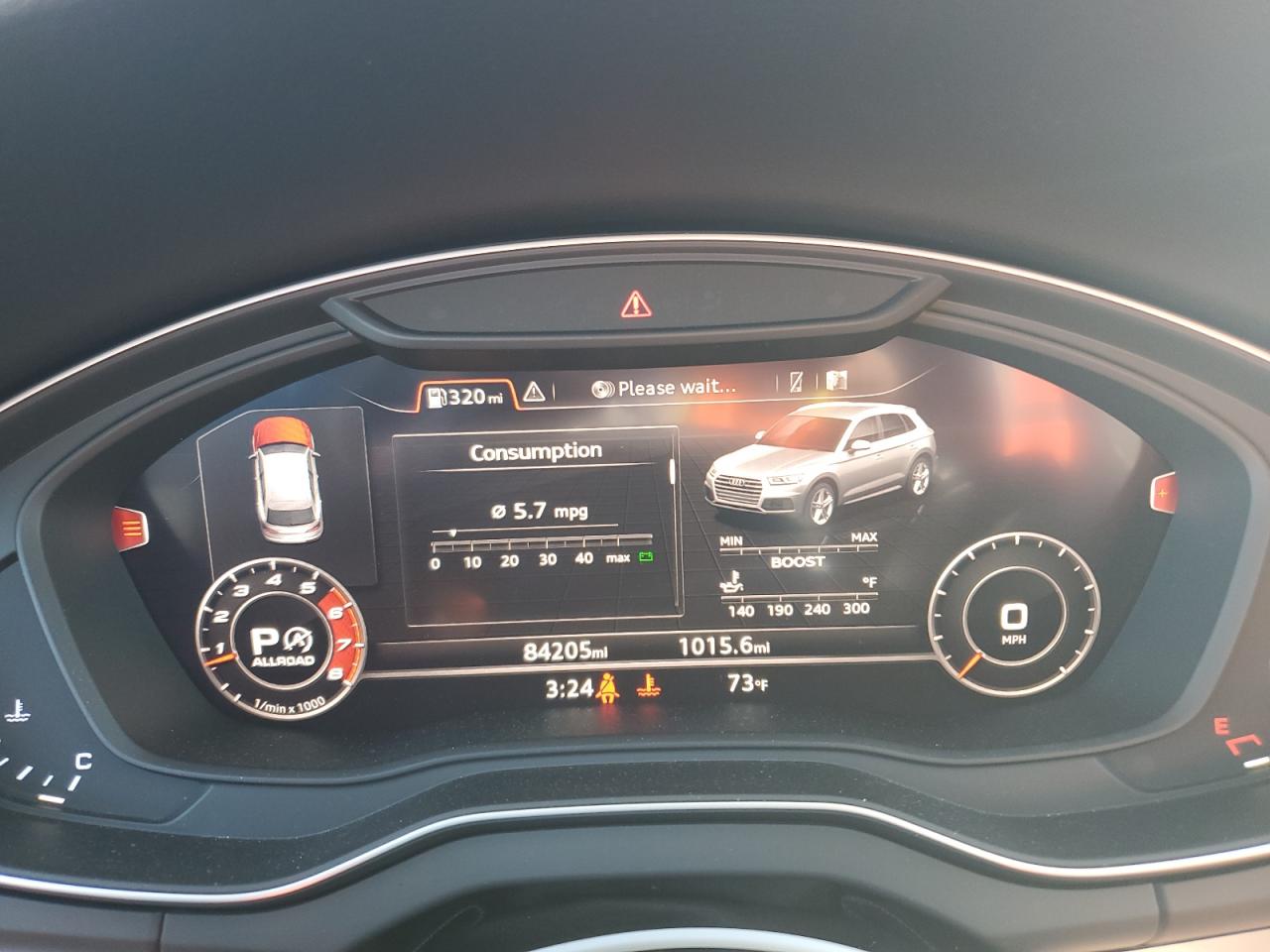 2018 Audi SQ5 VIN WA1A4AFYXJ2158762 Copart auction photo, front end / side damage thumbnail 9