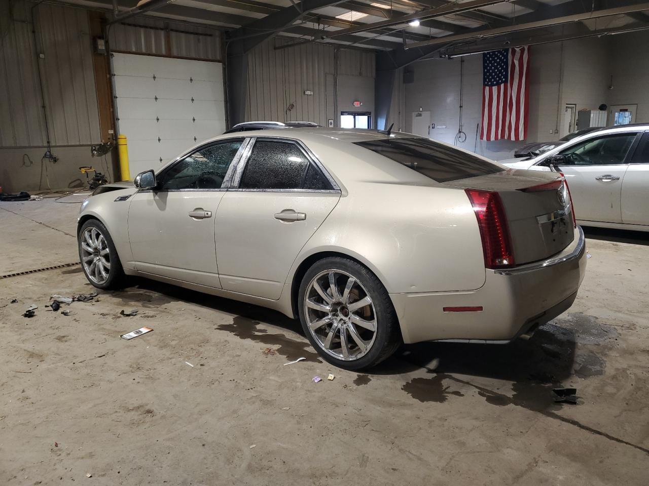 2008 Cadillac CTS VIN 1G6DF577780128590 Copart auction photo, front end damage thumbnail 2