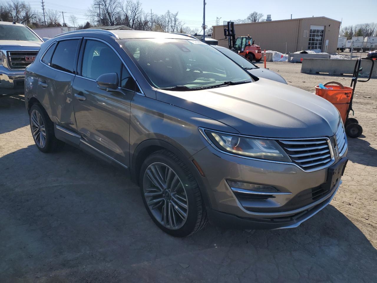 2016 Lincoln MKC VIN 5LMTJ3DH8GUJ18868 Copart auction photo, side damage thumbnail 4