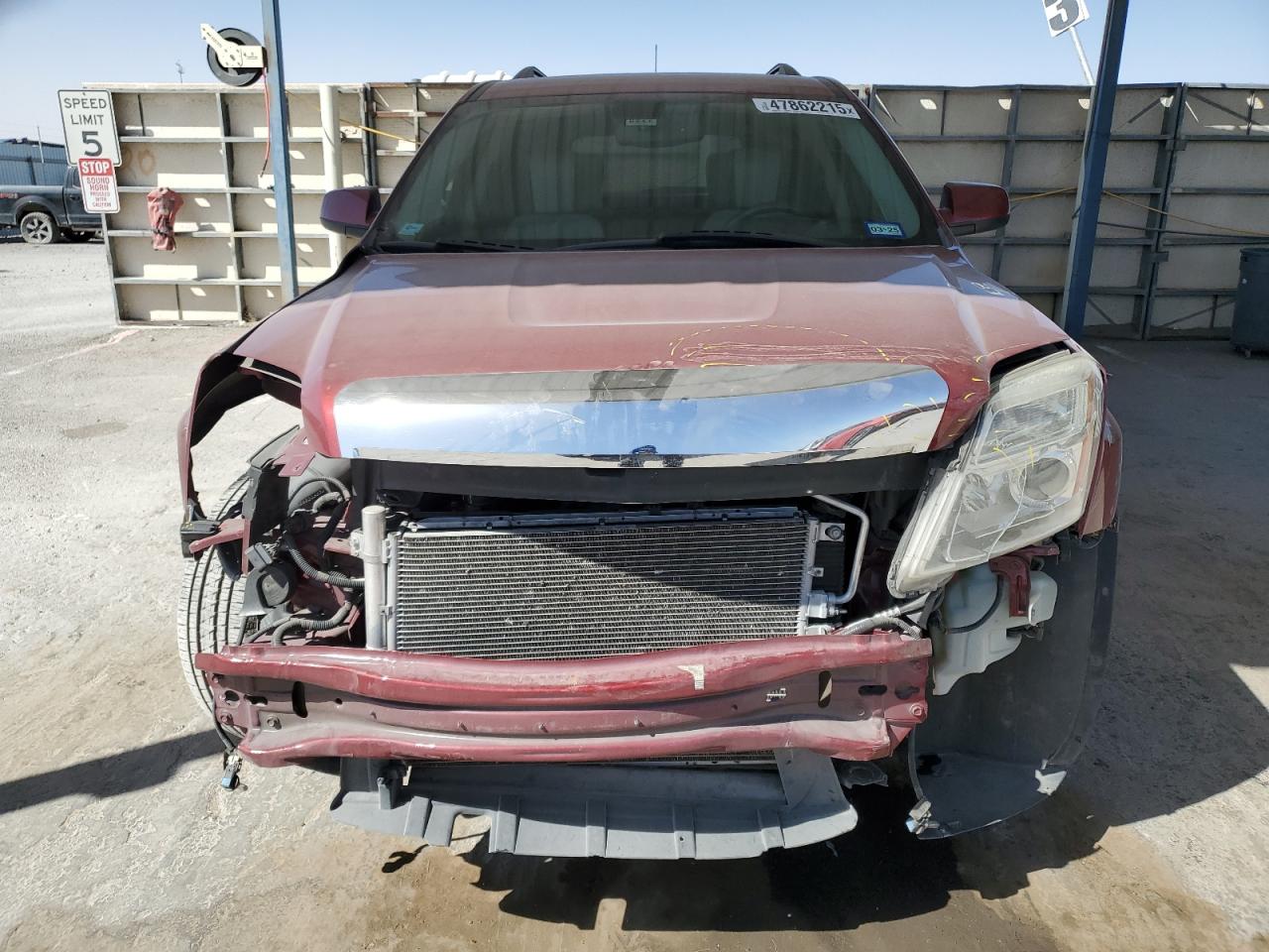 2011 GMC Terrain VIN 2CTALUEC5B6403475 Copart auction photo, front end damage thumbnail 5