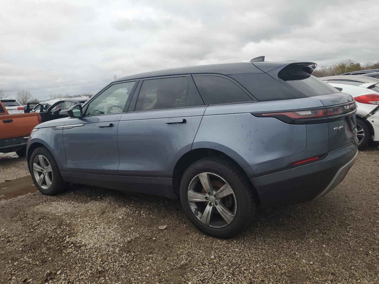 2019 Land Rover Range Rover VIN SALYB2EX7KA785864 Copart auction photo, side damage thumbnail 2