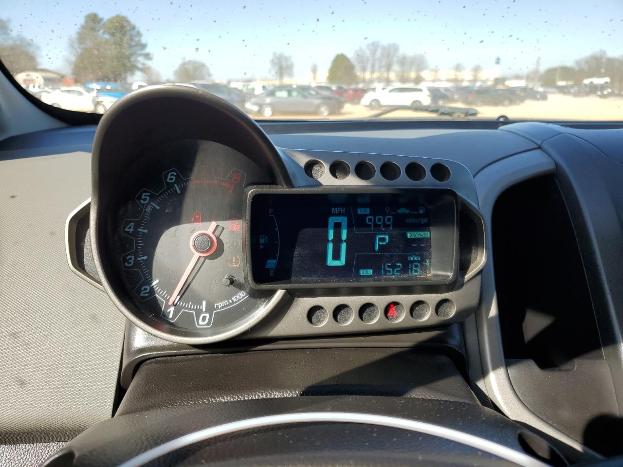 2015 Chevrolet Sonic VIN 1G1JC5SH0F4169019 Copart auction photo, side damage thumbnail 9