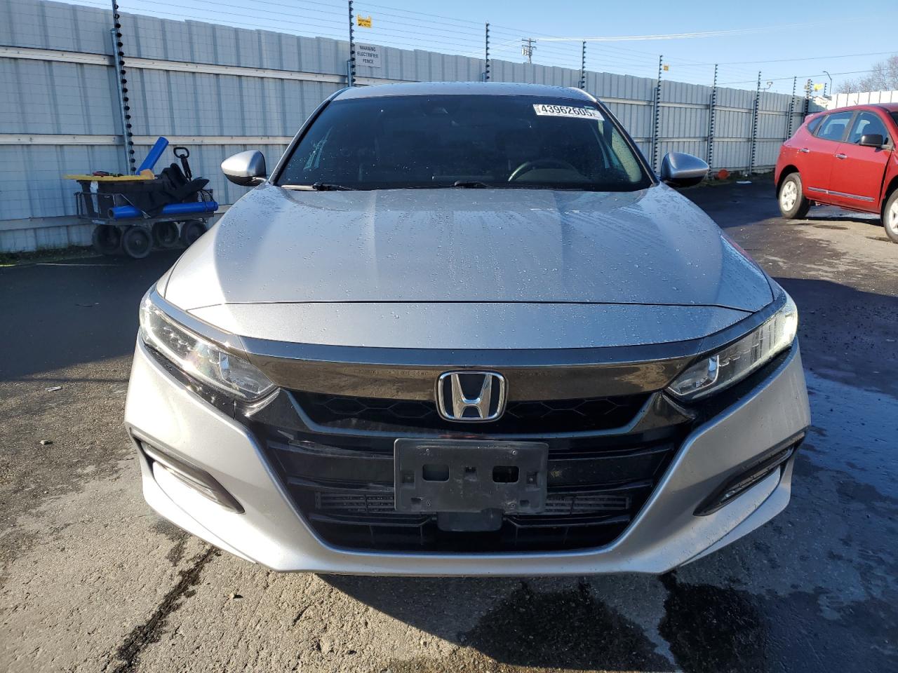 2019 Honda Accord VIN 1HGCV1F31KA095690 Copart auction photo, rear end / side damage thumbnail 5