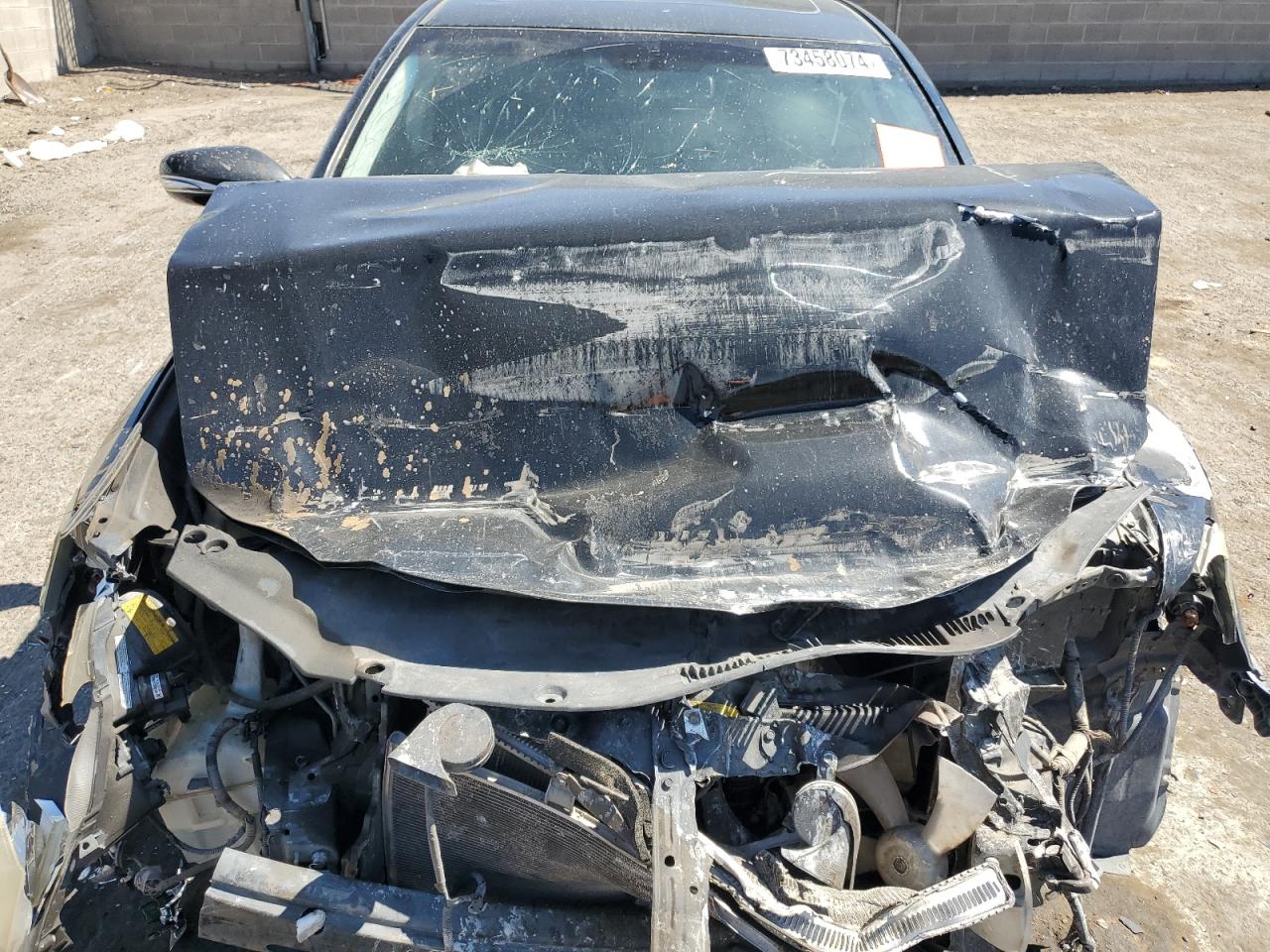 2010 Lexus ES VIN JTHBK1EG4A2355224 Copart auction photo, front end damage thumbnail 12