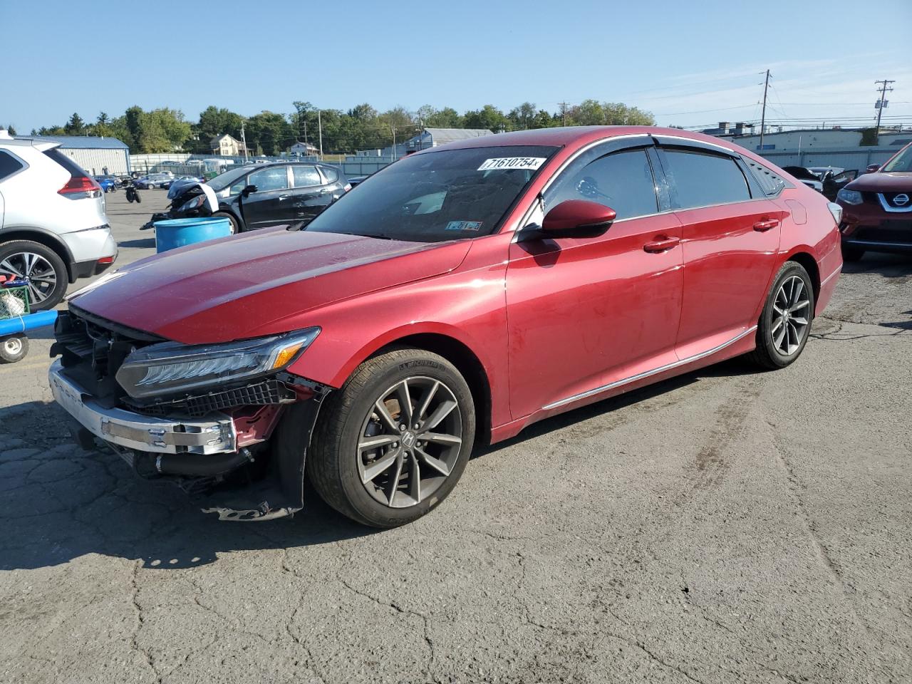 2021 Honda Accord VIN 1HGCV1F55MA015473