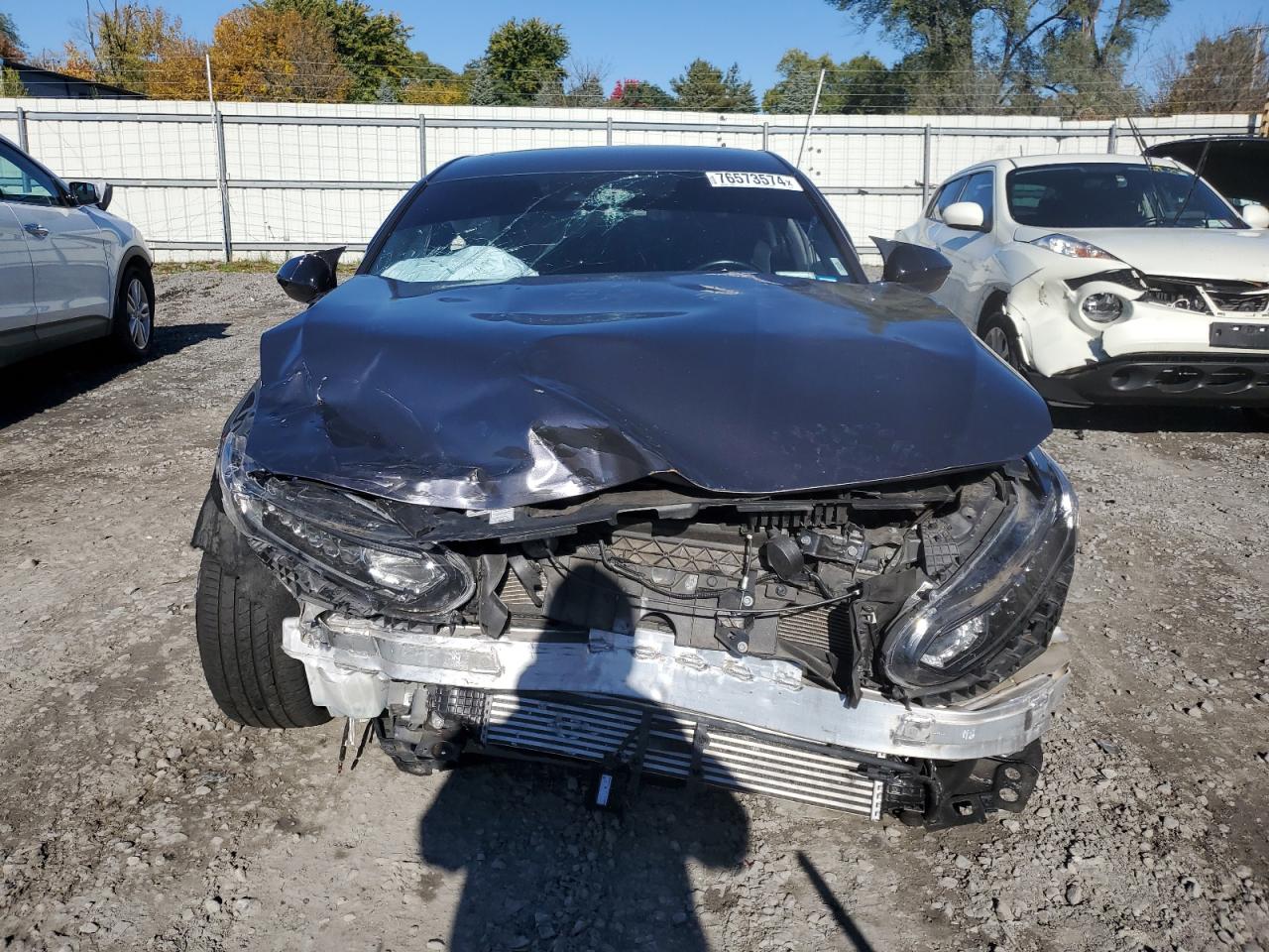 2020 Honda Accord VIN 1HGCV1F30LA055490 Copart auction photo, front end / all over damage thumbnail 5