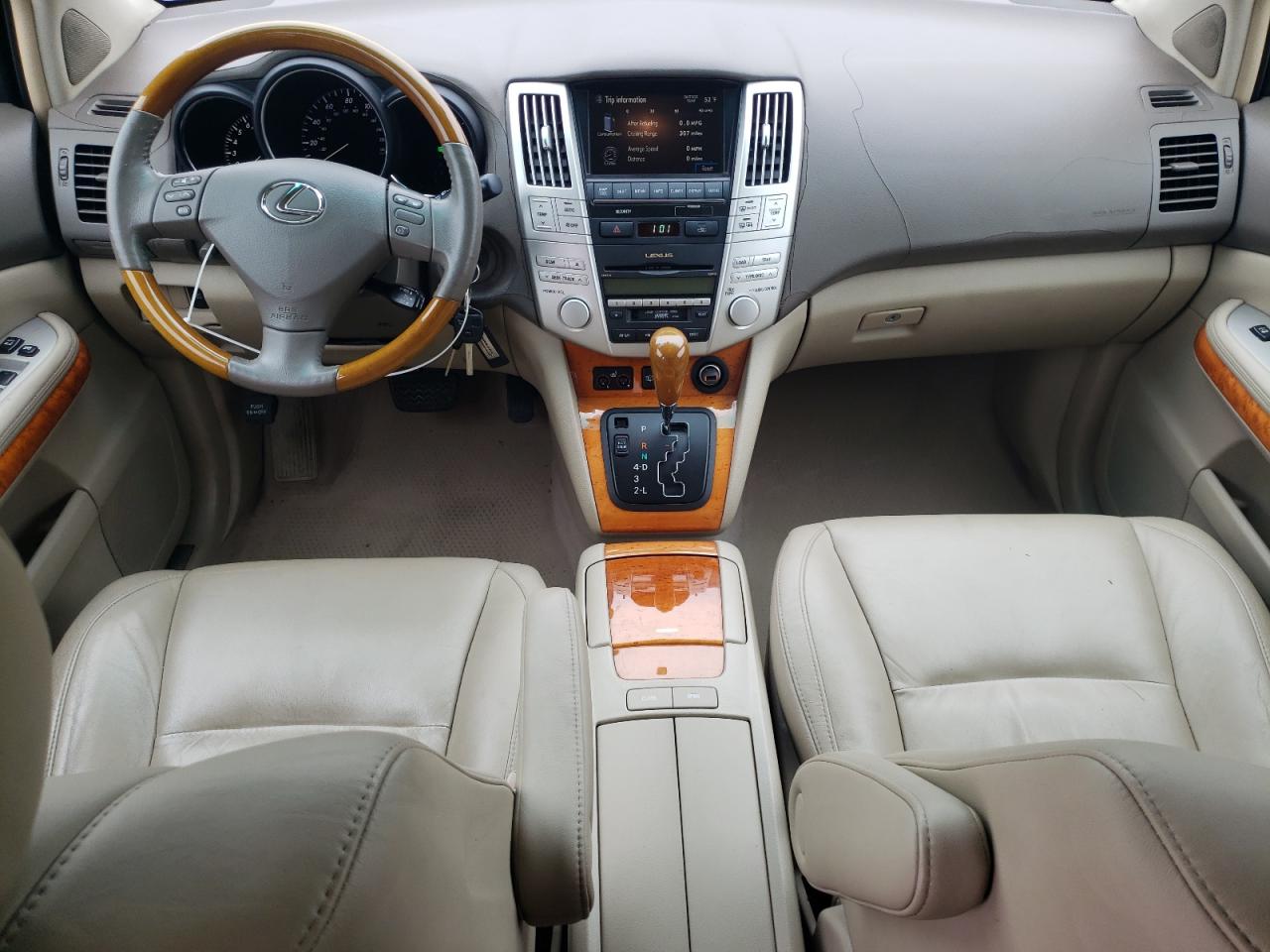 2008 Lexus RX VIN 2T2GK31U88C029027 Copart auction photo, side damage thumbnail 8