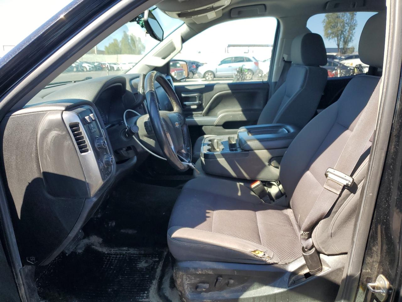 2014 Chevrolet Silverado VIN 1GCVKREC1EZ145462 Copart auction photo, rear end / side damage thumbnail 7