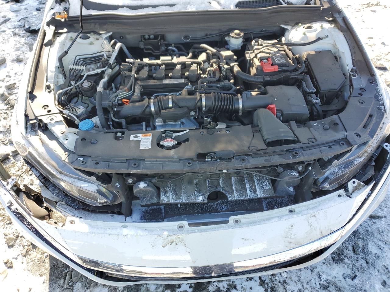 2018 Honda Accord VIN 1HGCV1F1XJA255465 Copart auction photo, all over damage thumbnail 12