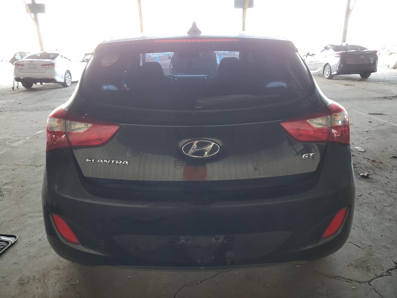 2013 Hyundai Elantra VIN KMHD35LE9DU083094 Copart auction photo, side / front end damage thumbnail 6
