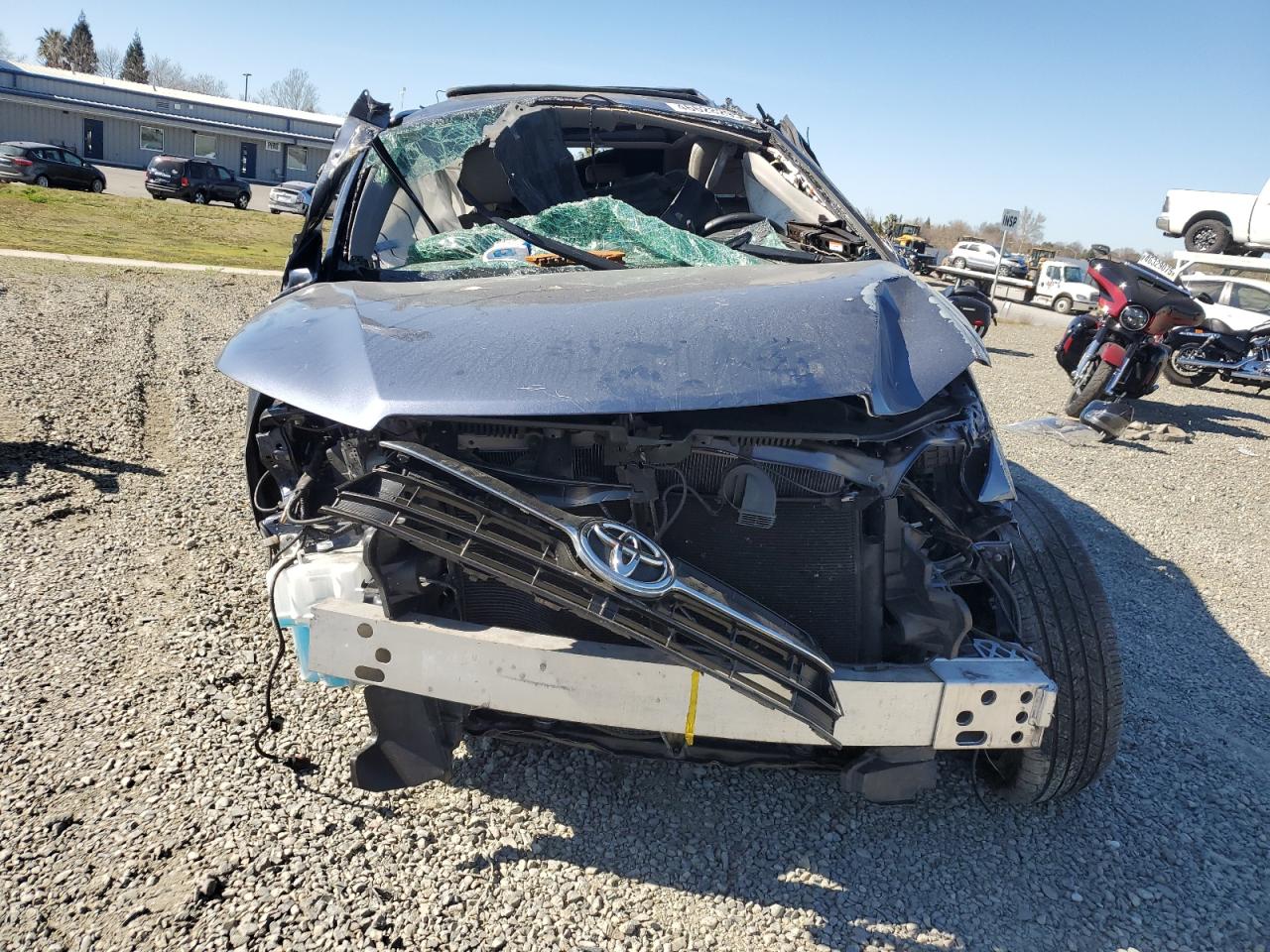 2016 Toyota Highlander VIN 5TDJKRFH5GS310331 Copart auction photo, rollover damage thumbnail 5