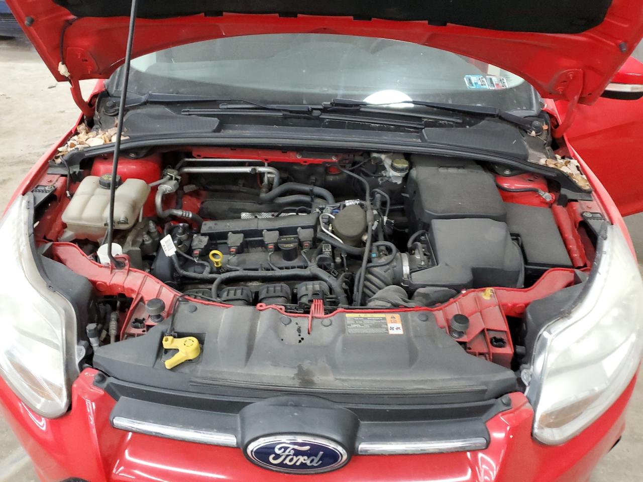 2014 Ford Focus VIN 1FADP3F22EL158066 Copart auction photo, mechanical / minor dent/scratches damage thumbnail 11