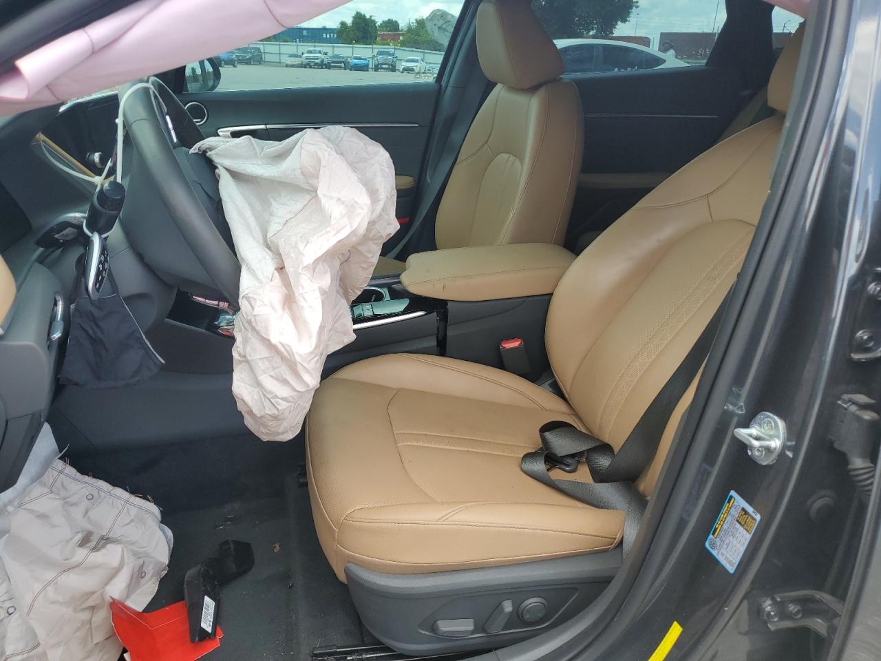 2022 Hyundai Sonata VIN KMHL34J24NA232710 Copart auction photo, all over damage thumbnail 7