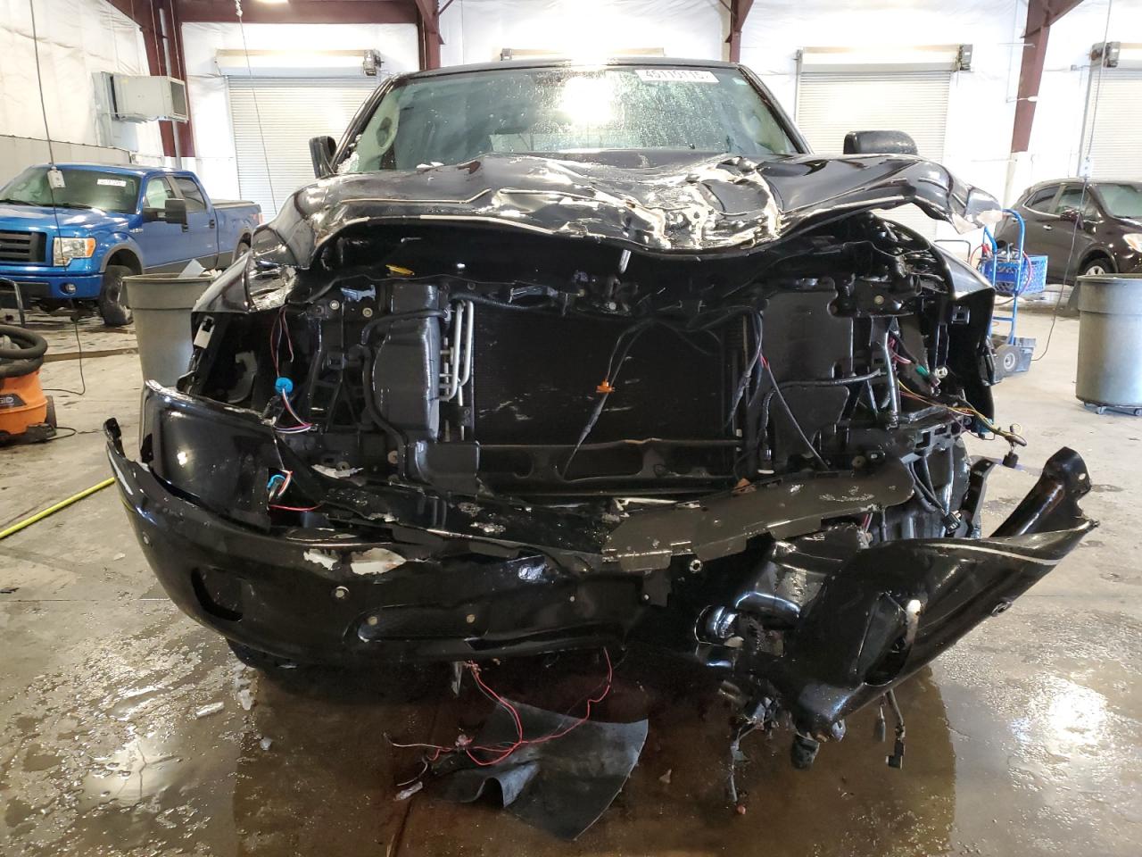 2014 RAM 1500 VIN 1C6RR7LT5ES290556 Copart auction photo, front end / side damage thumbnail 5