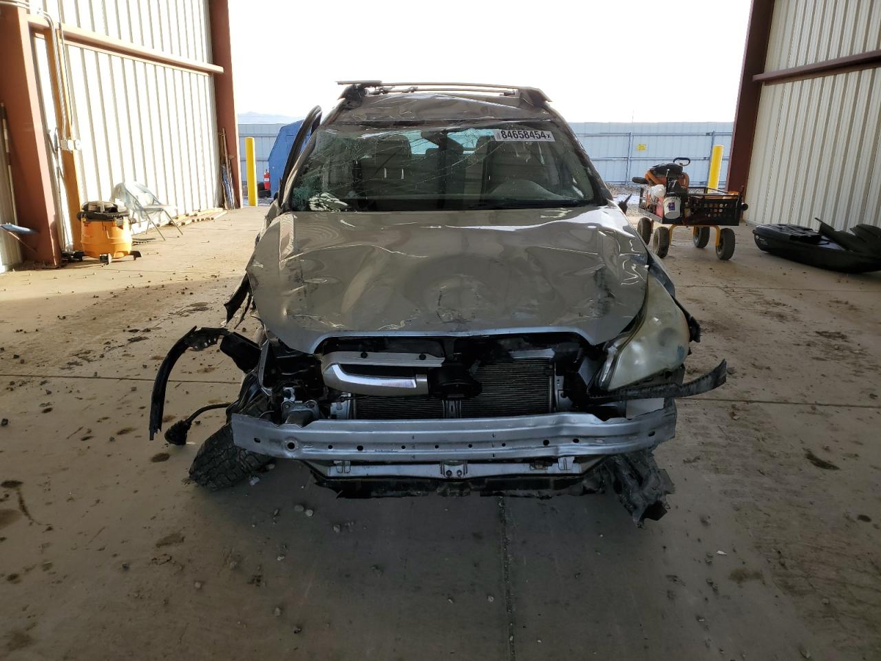 2014 Subaru Outback VIN 4S4BRBAC9E1201072 Copart auction photo, all over damage thumbnail 5