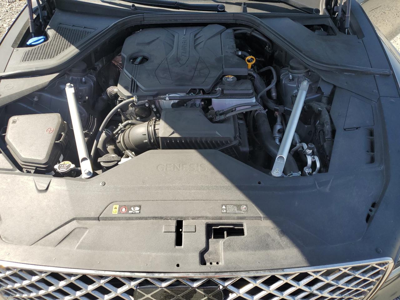 2024 Genesis G80 VIN KMTGB4SC3RU225320 Copart auction photo, rear end damage thumbnail 11