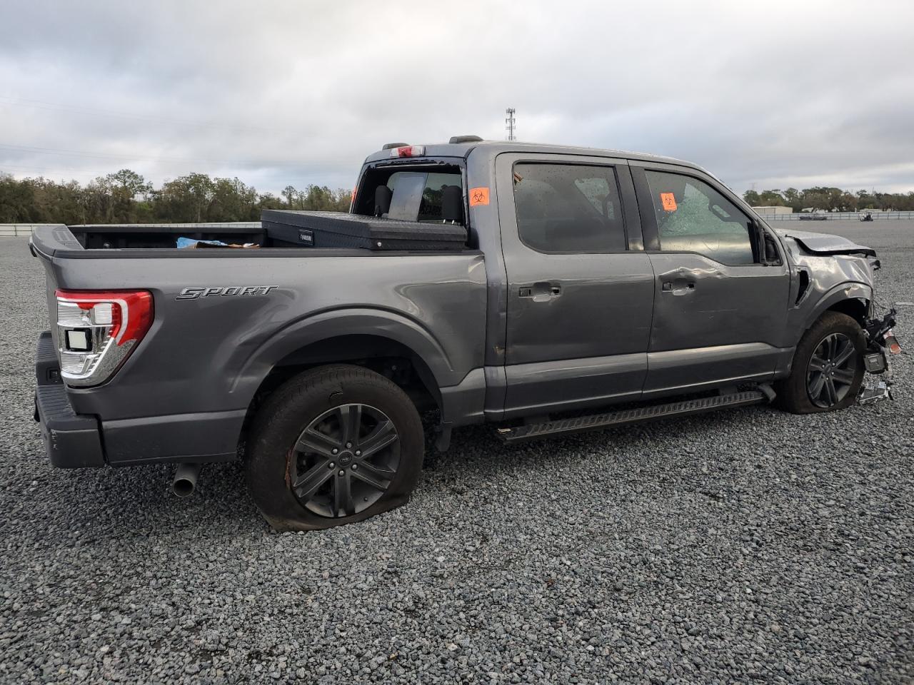 2021 Ford F-150 VIN 1FTEW1C52MFB52012 Copart auction photo, all over damage thumbnail 3
