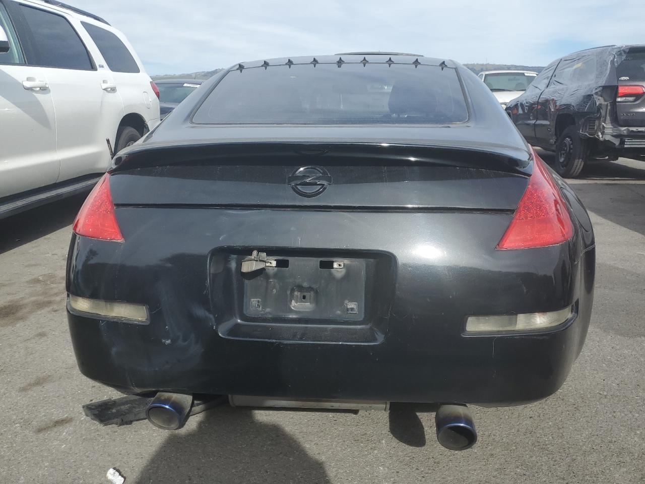 2006 Nissan 350Z VIN JN1AZ34D66M300770 Copart auction photo, front end / side damage thumbnail 6
