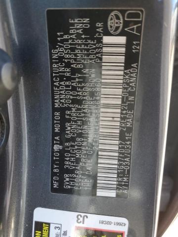 2011 Toyota Corolla VIN 2T1BU4EE5BC645860 Copart auction photo, front end damage thumbnail 12