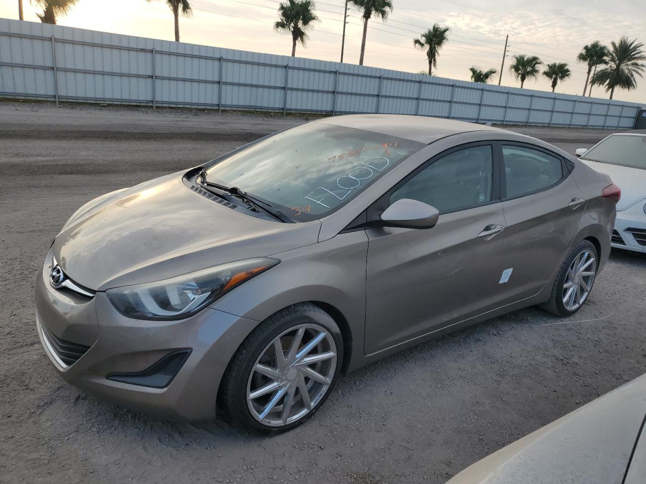 2015 Hyundai Elantra VIN 5NPDH4AE2FH599944