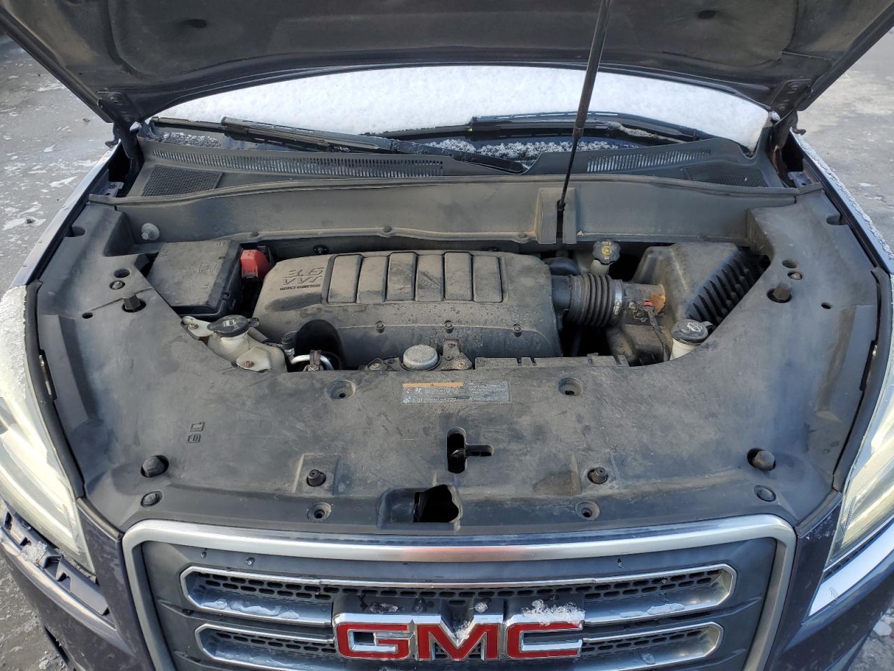 2014 GMC Acadia VIN 1GKKRRKD5EJ202597 Copart auction photo, front end / side damage thumbnail 12