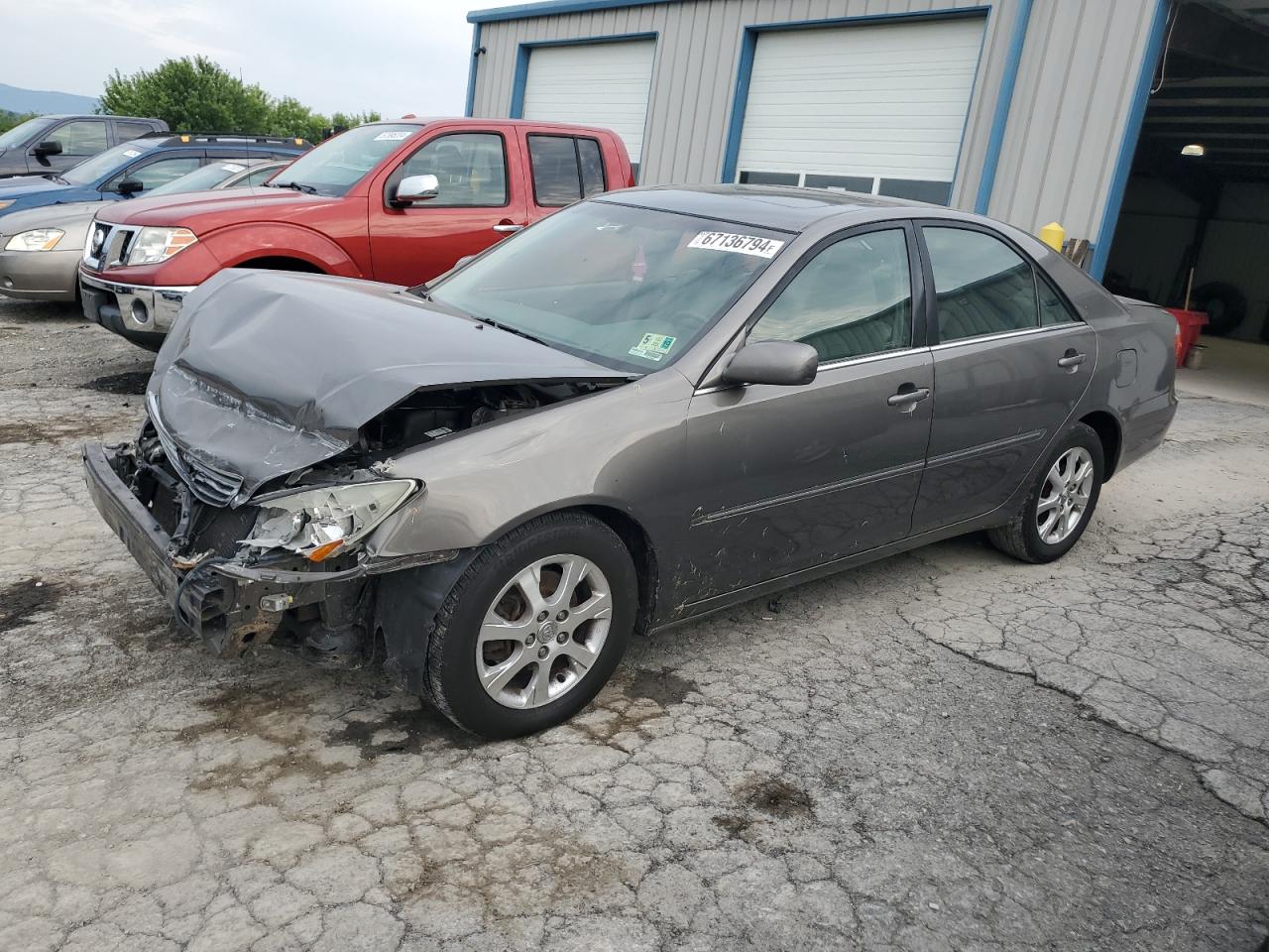 2005 Toyota Camry VIN 4T1BF30K25U605580